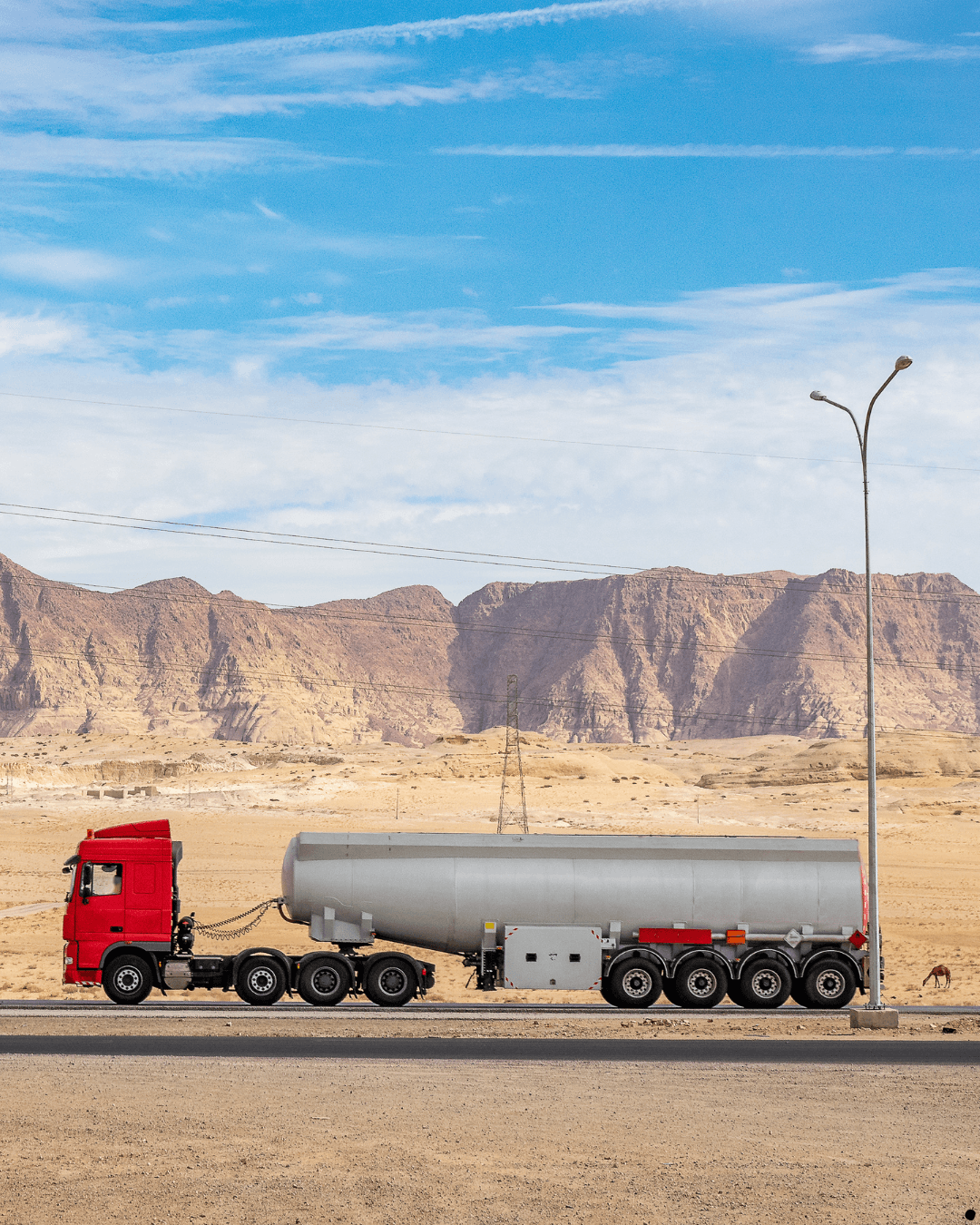 Fuel tanker truck - IGWT Energy delivery